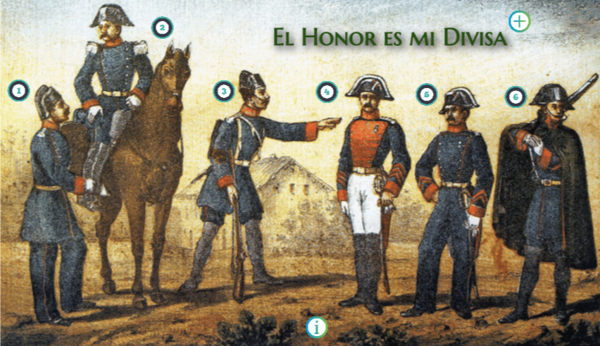 ANTIGUA METOPA DE PIE DE LA GUARDIA CIVIL EL HONOR ES MI DIVISA