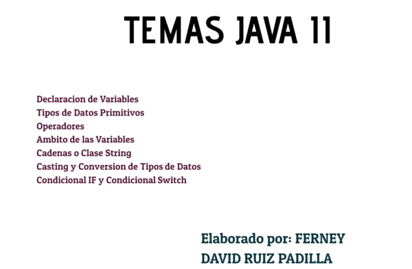 CONCEPTOS JAVA II